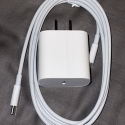 fast charge iPhone charger 20W long cable