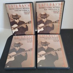 ESTEBAN'S Classic Guitar Instructional Method-4 Volumes