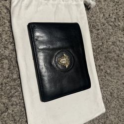 Authentic Versace Black Medusa Wallet