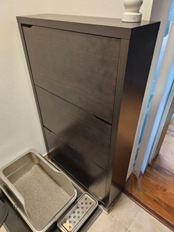Folding Slender Shoe Rack