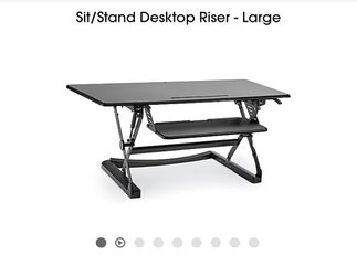 Large Sit/Stand Desktop Riser