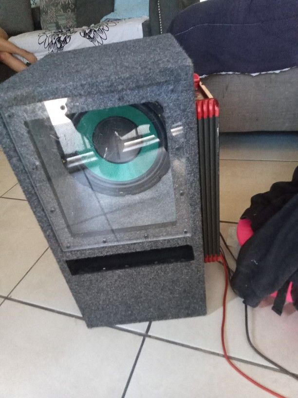 10 In Woofer An 1500 Watt Amp