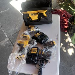 20 V Dewalt Drill Set 