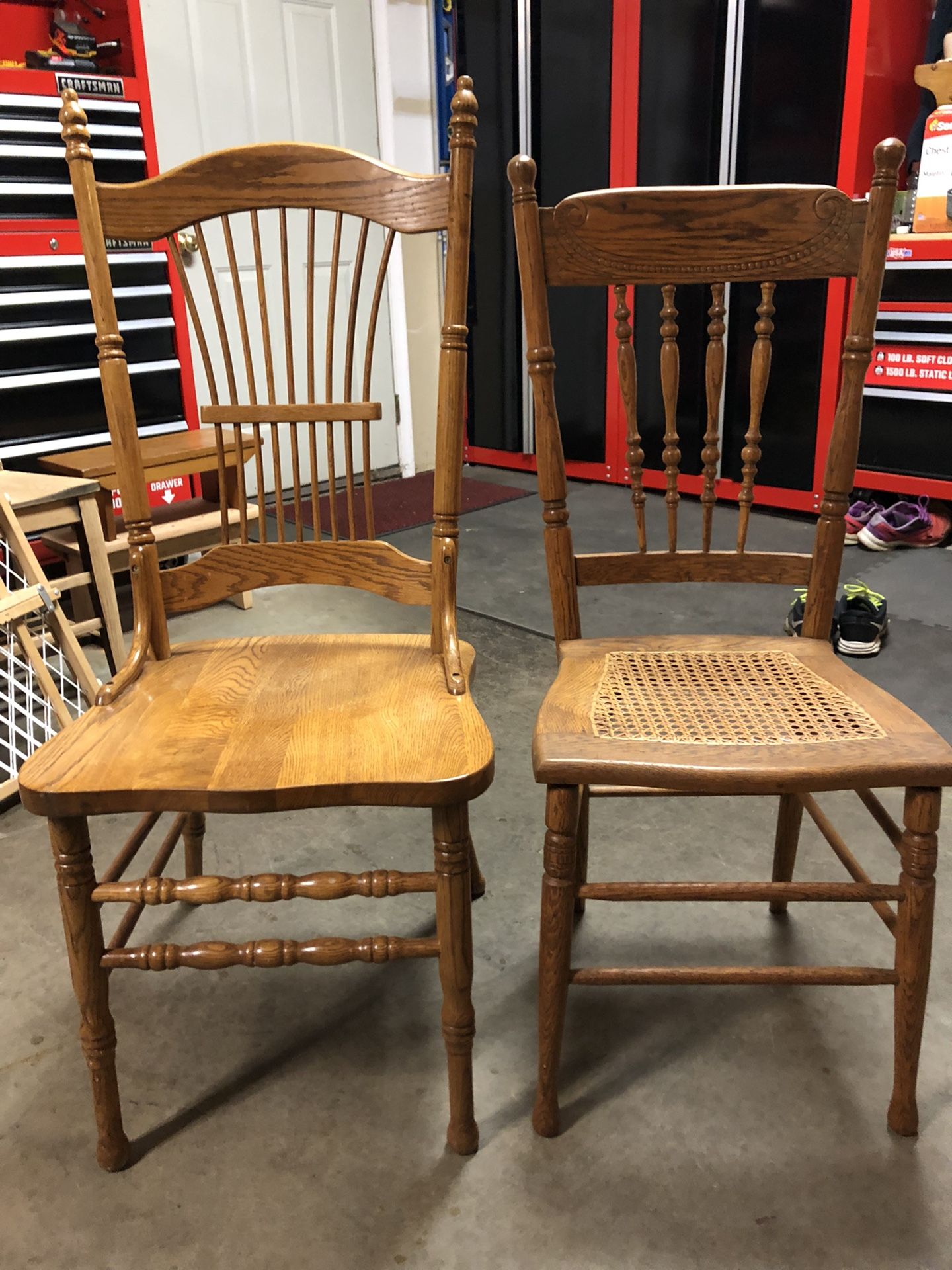 Choice of Oak Chairs
