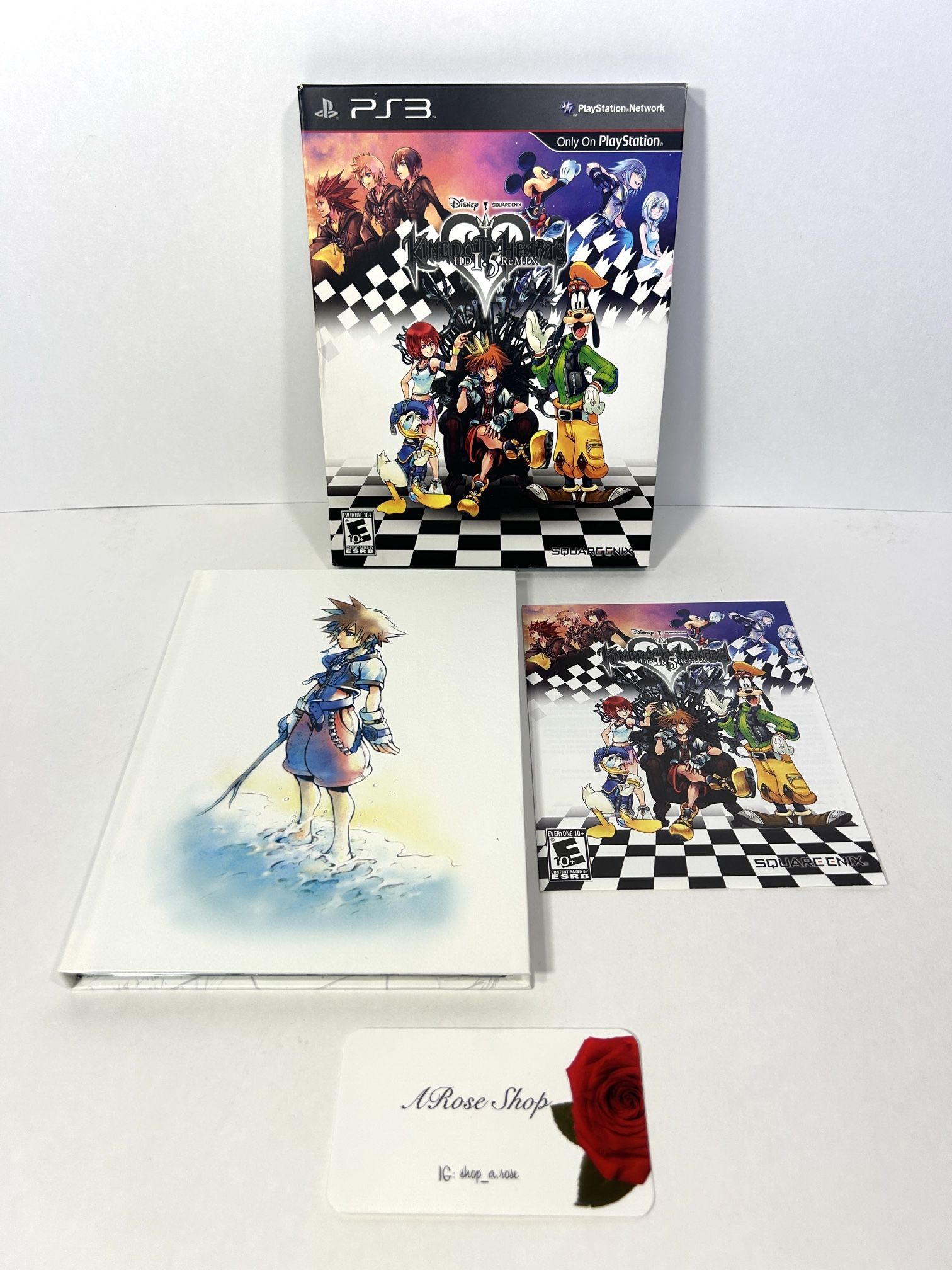 Playstation 3 Kingdom Hearts HD 1.5 Remix Limited Edition Video Game - NO GAME