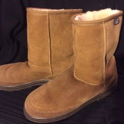 Unisex fur lined boots - Women's 9-10