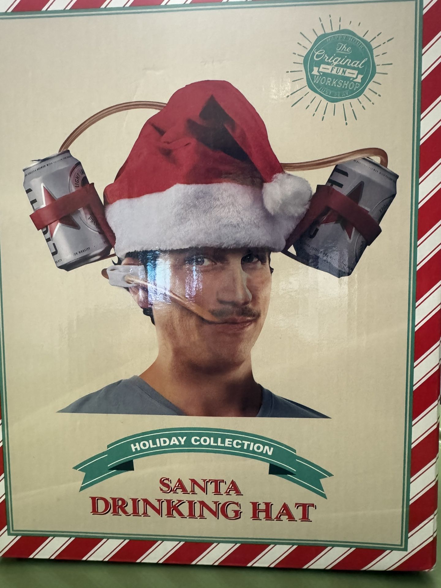 New In Box Drink Hat
