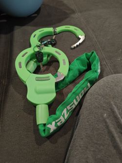 Scooter or e bike heavy duty lock