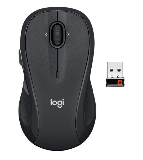Logitech M510 Wireless Mouse, Black