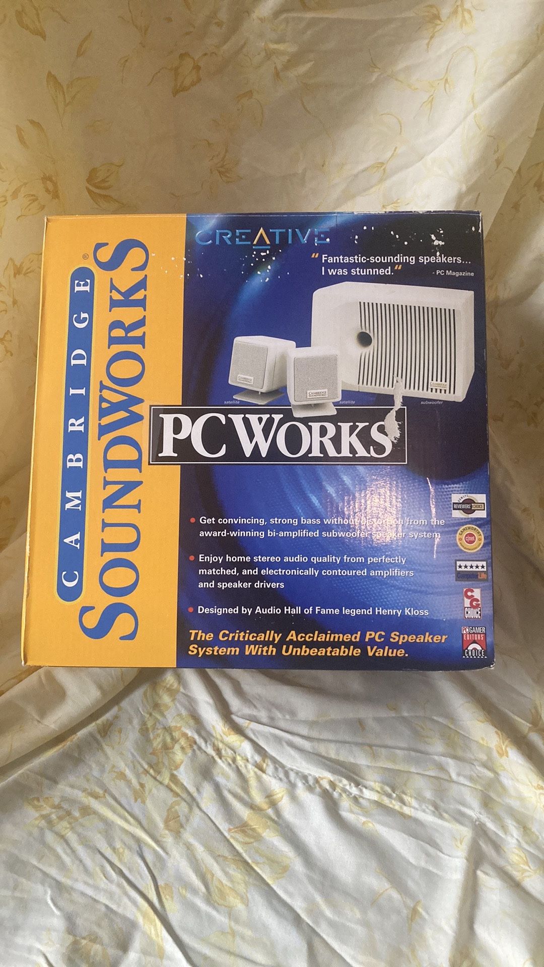 Cambridge SoundWorks PC Works Speaker System White
