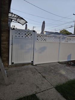 Istalamos Vinill Fences I Istall Vinill Fences Wood Pine Etc