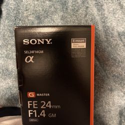 Sony 24mm F1.8 GM (brand New) 