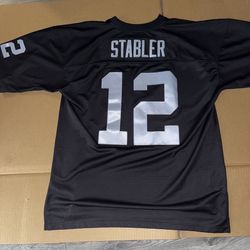 Stabler Raiders Jersey