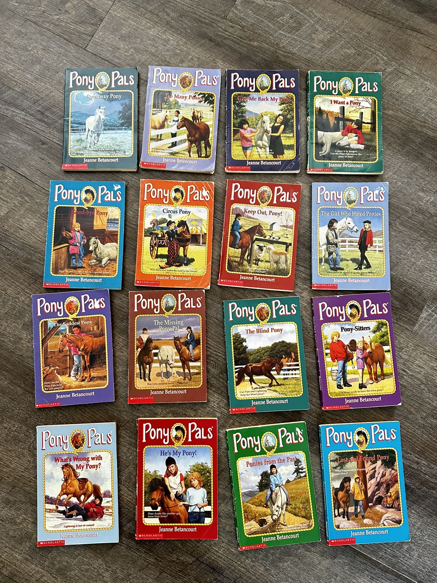 π΄ Pony Pals by Jeanne Betancourt $1 each π