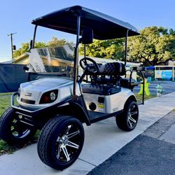 Street Legal With Title EZGO Lithium Golf Cart With Natitas Motor High Speed And Controller And Much More very FAST 