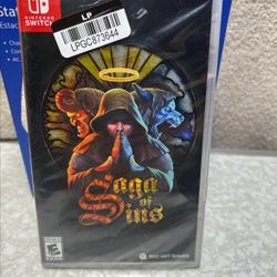 Saga of Sins Sealed Nintendo Switch