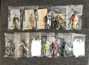 Vintage GI Joe Figures 3.75” ARAH -See Description-