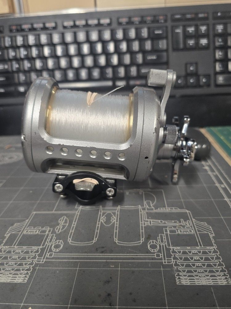 Daiwa Saltist 50 Star drag Reel Loaded With 30 Lb Big Game