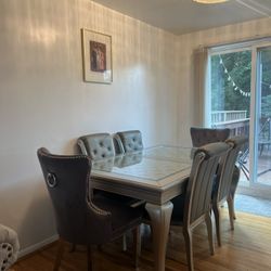 Formal Dining Room Table With 8 Chairs 