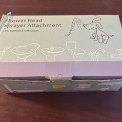 Pet Shower Head Sprayer Attachment 
