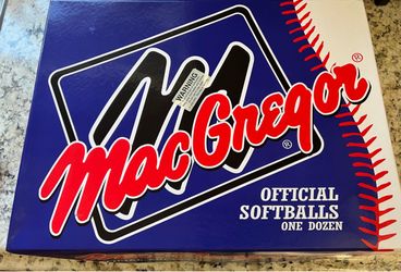 MacGregor X52RE ASA Slow-Pitch Synthetic Softballs