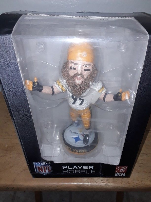 PITTSBURGH STEELERS #99 BRETT KIESEL BOBBLEHEAD 8" $35