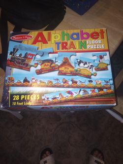 Alpha Bet Train For Puzzle
