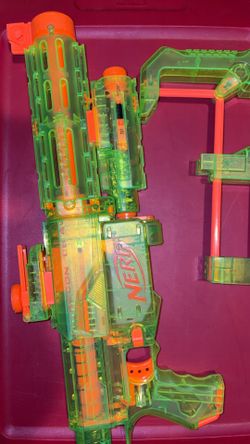 Nerf Recon CS-6 Sonic Series Green COMPLETE BLASTER