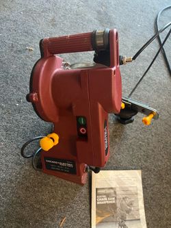 Chain saw sharpener