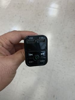 Wireless Bluetooth Car kit handsfree talk MP3 player fm transmitter dual car charger