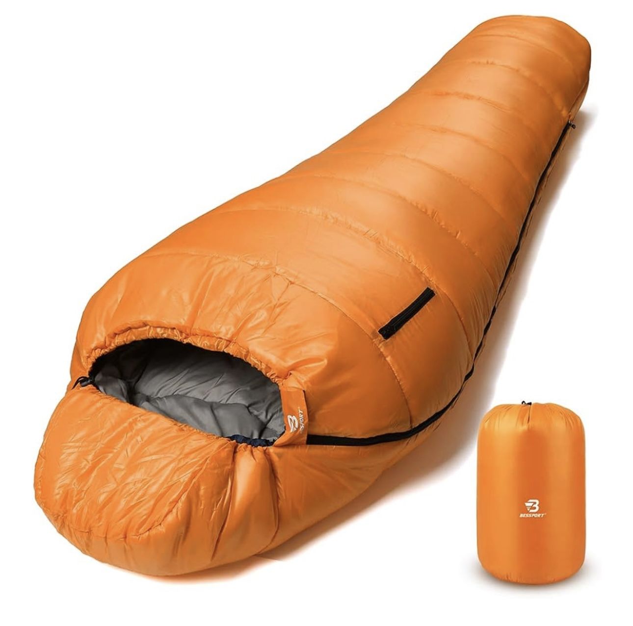 Bessport Mummy Sleeping Bag | 15-45 ℉ Extreme 3-4 Season Sleeping Bag
