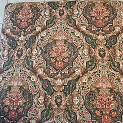 LARGE 36X36  OTTOMAN  MULTI COLOR 