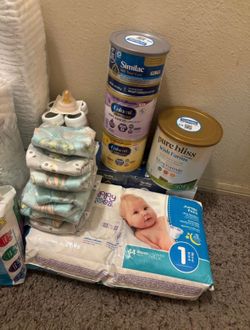Ultimate Baby Stockpile Lot - Formula, Clothes & 150+ Diaper Mega-Bundle