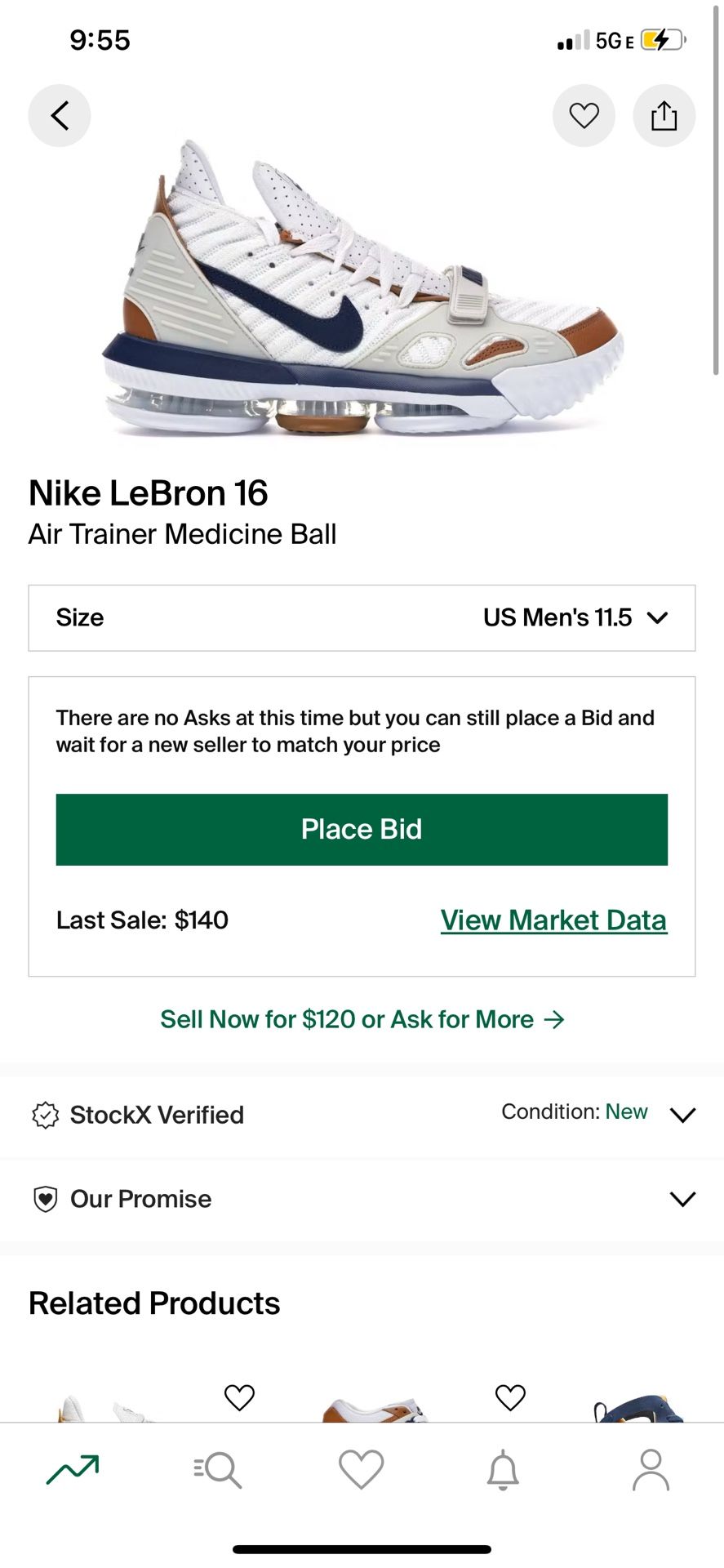 LeBron 16 Air Trainer Medicine Ball