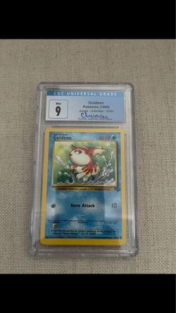 Goldeen 1999 Jungle CGC 9 Mint Signed Chumlee