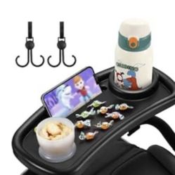 Stroller snack tray 