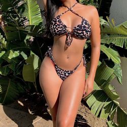 Leopard Print Bikini