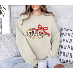 Mickey And Minnie Valentine Crewneck