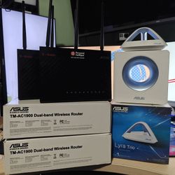 Asus WiFi 5 (AC) routers - mesh compatible - AC1900/RT-68u, Lyra Trio, Blue Cave