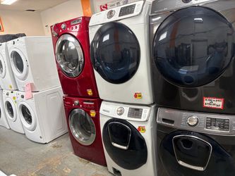 Washer and dryer each $350 the set $600