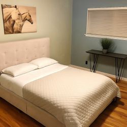 Queen Bed And Mattress