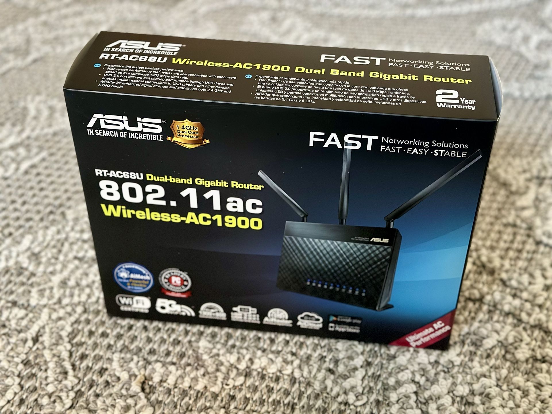 ASUS RT-AC68U Gigabit Router