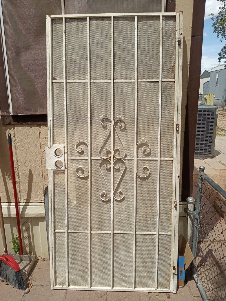 Metal Screen Door 