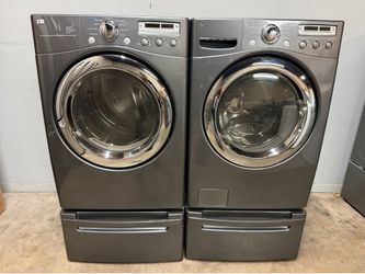 VERY NICE LG WASHER AND ELECTRIC DEYER SET EXCELLENT CONDITIONS