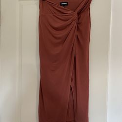 Express Body Contour Twist Skirt Small