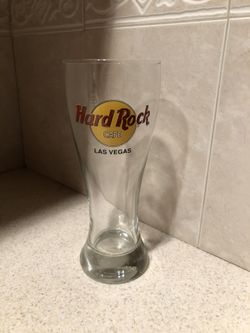 Hard Rock Cafe Las Vegas Bar Glass