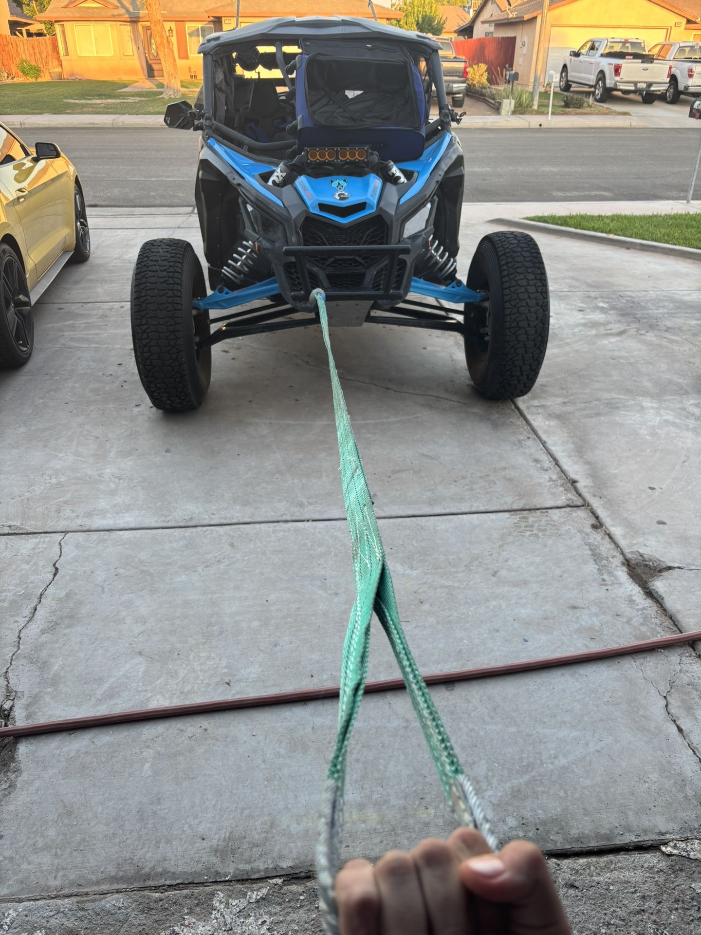 Towing Ropes Brand New Have Not Been Used But Are A Little Dirty