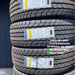 265/65/18 Goodyear All Terrain New Set of Tires Installed and Balanced Set de Llantas Nuevas Instaladas y Balanceadas