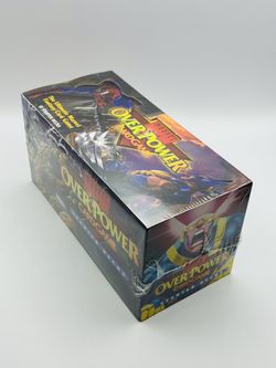 1995 Fleer Marvel Overpower Starter Deck Box *unopened*