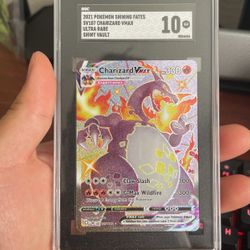Charizard Vmax SGC 10 Pokémon Card 
